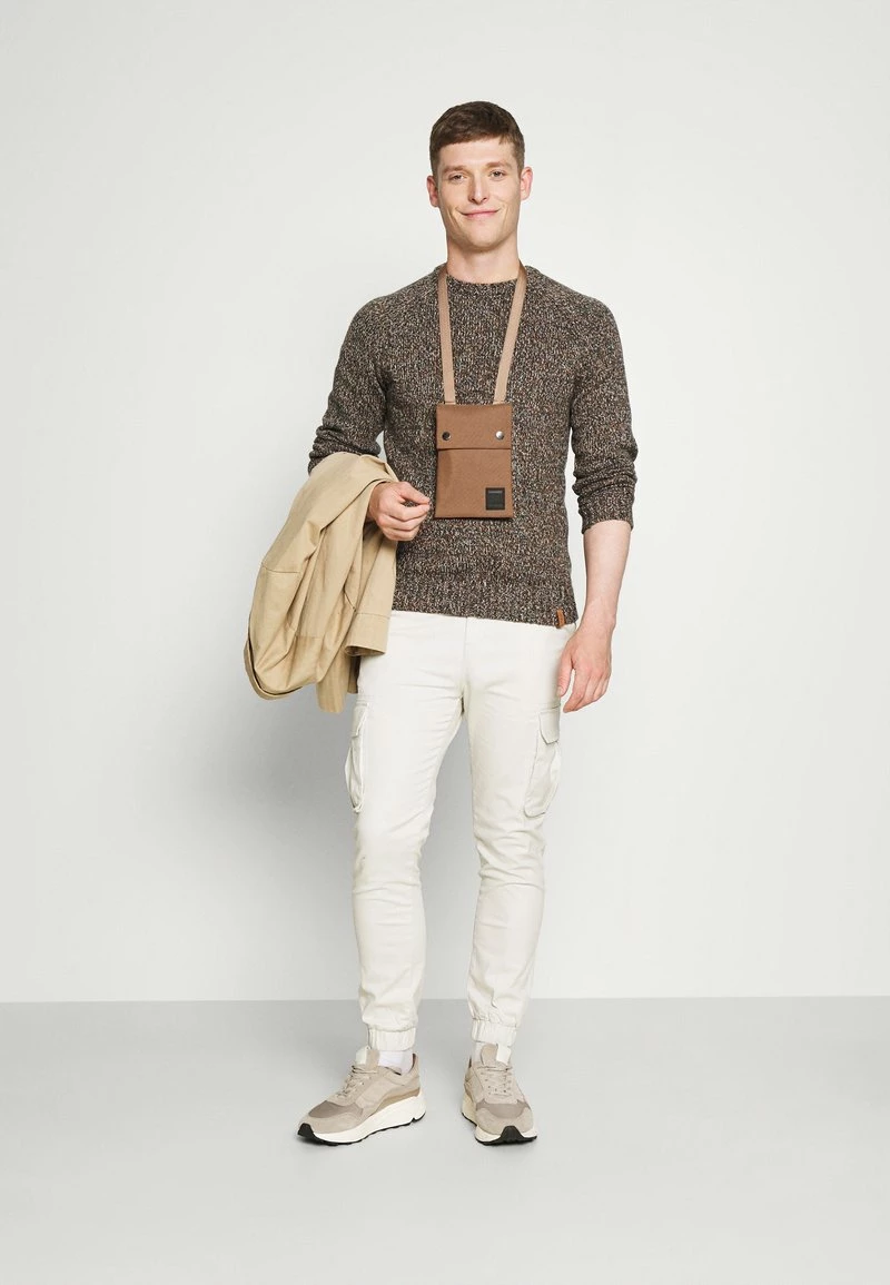 Pier One Hombre Jersey De Punto - Mottled Brown - Imagen 2