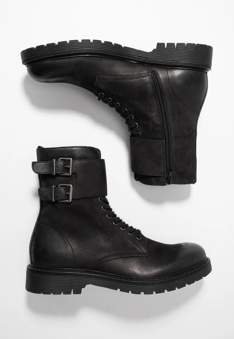 Pier One Hombre Botines Camperos - Black - Imagen 2