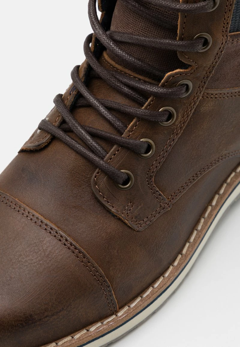 Pier One Hombre Botines Con Cordones - Cognac - Imagen 6