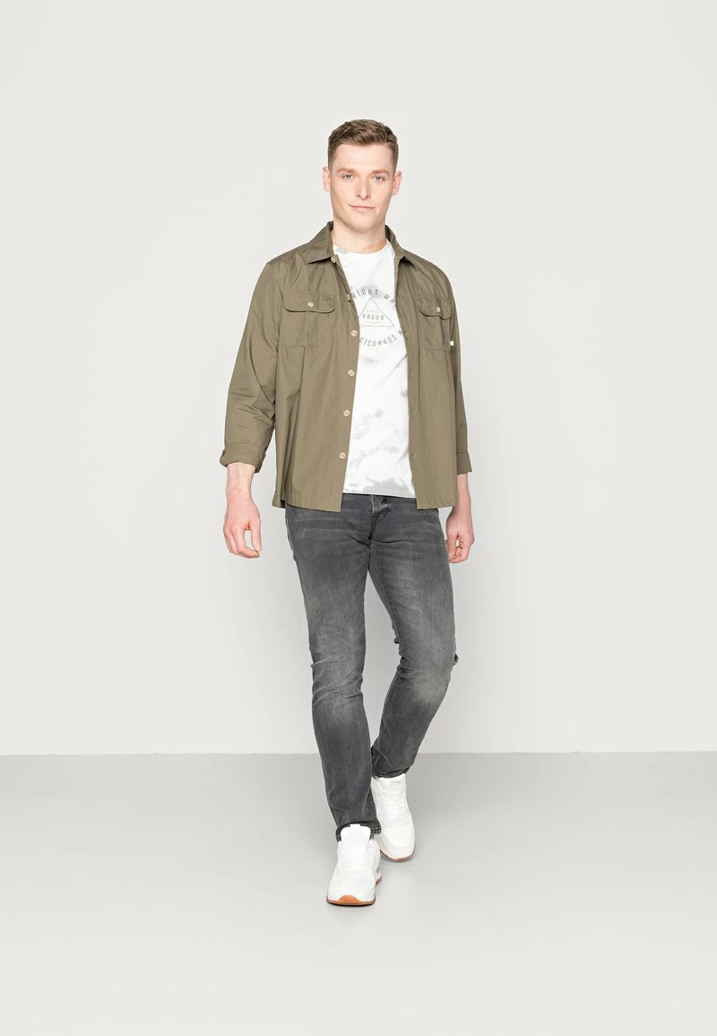 Pier One Hombre Camiseta Estampada - Grey - Imagen 2