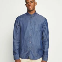 Pier One Hombre Camisa - Dark Blue