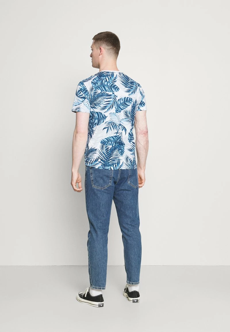 Pier One Hombre Camiseta Estampada - White - Imagen 3