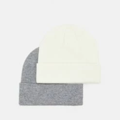 Pier One Unisexo 2 PACK UNISEX - Gorro - Grey/white