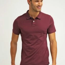 Pier One Hombre Polo - Bordeaux