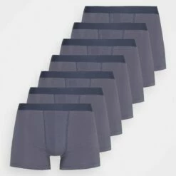 Pier One Hombre 7 PACK - Culotte - Dark Grey