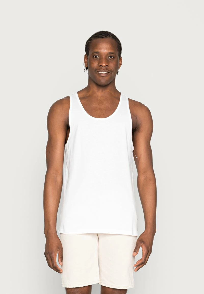 Pier One Hombre 5 PACK - Top - White / Mottled Grey / Lack - Imagen 6