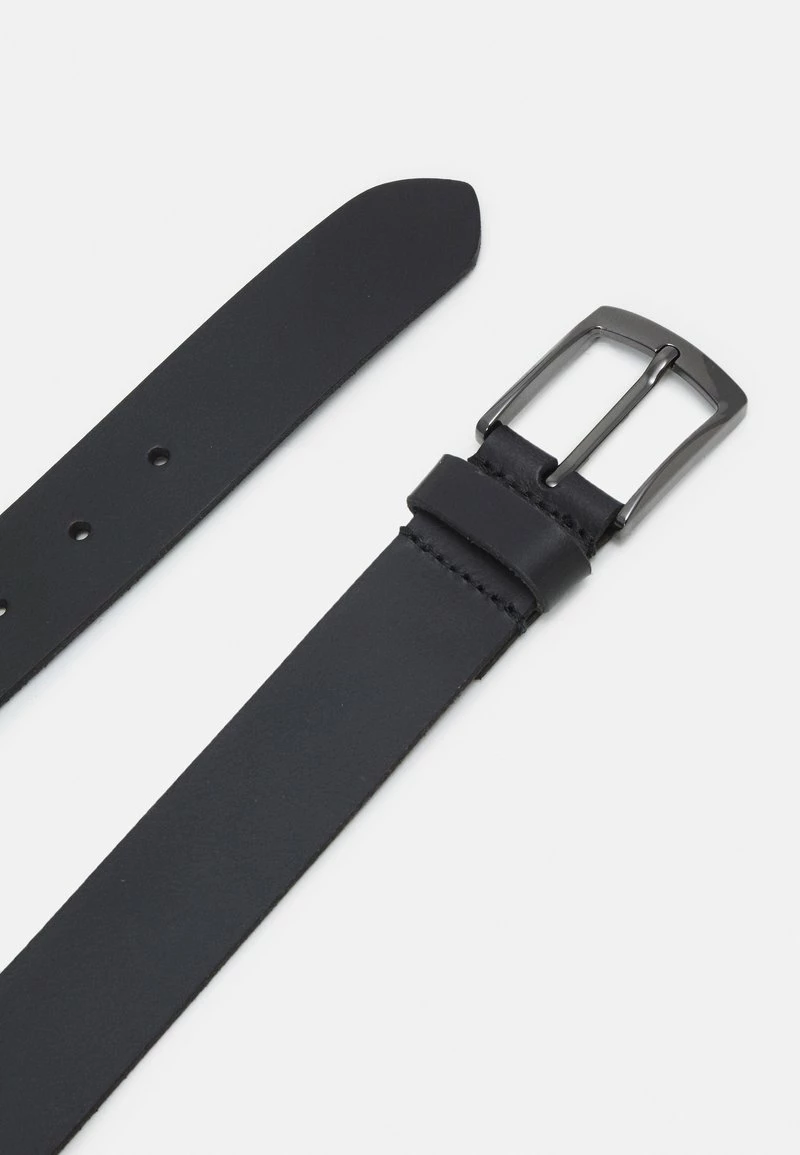 Pier One Hombre LEATHER - Cinturón - Black - Imagen 2