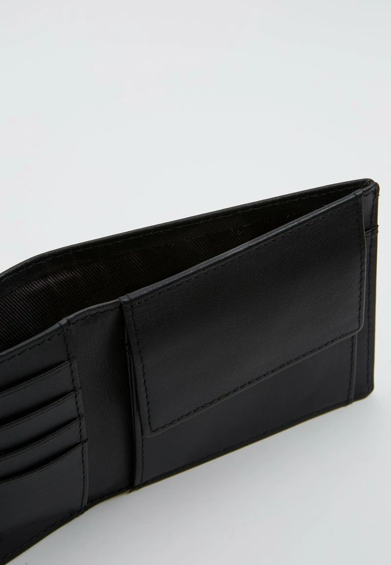 Pier One Hombre LEATHER - Monedero - Black - Imagen 7