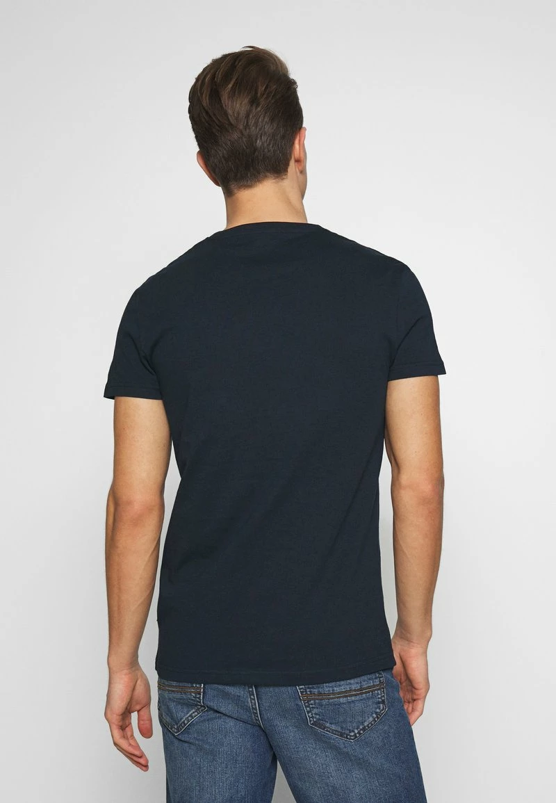 Pier One Camiseta Básica - Dark Blue, Hombre - Imagen 3