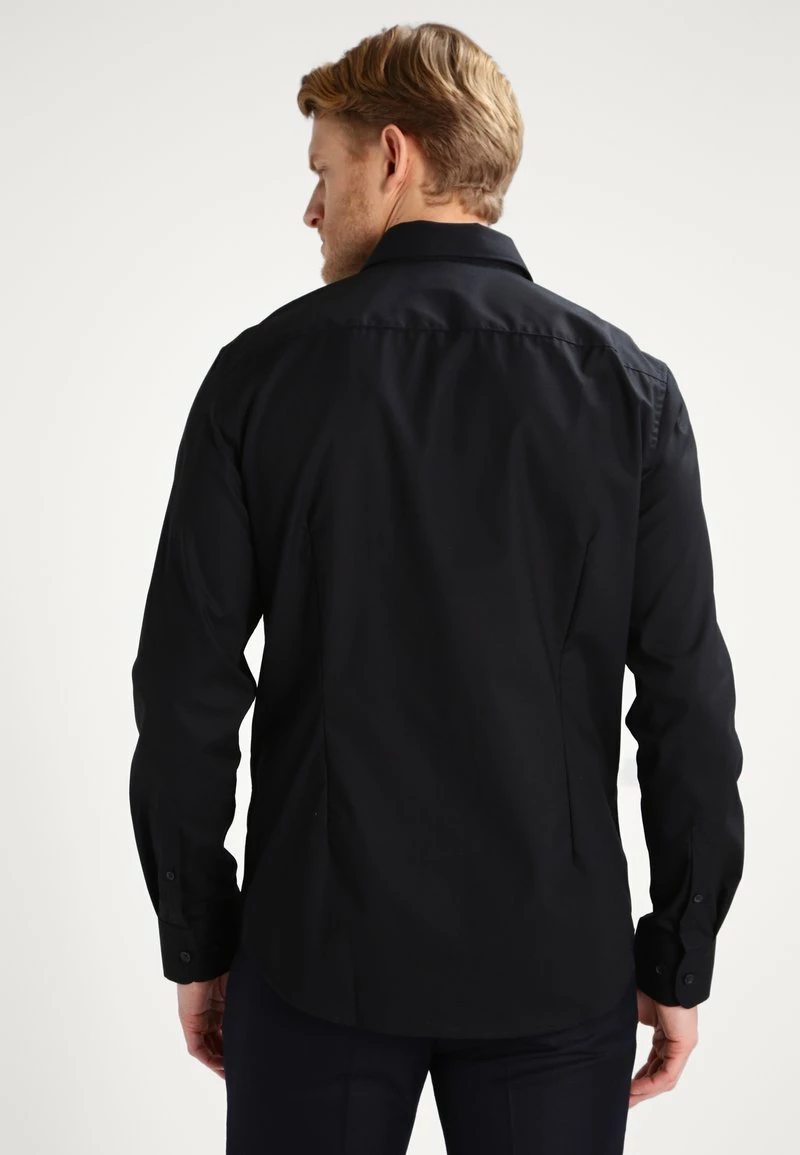 Pier One Hombre Camisa Elegante - Black - Imagen 3