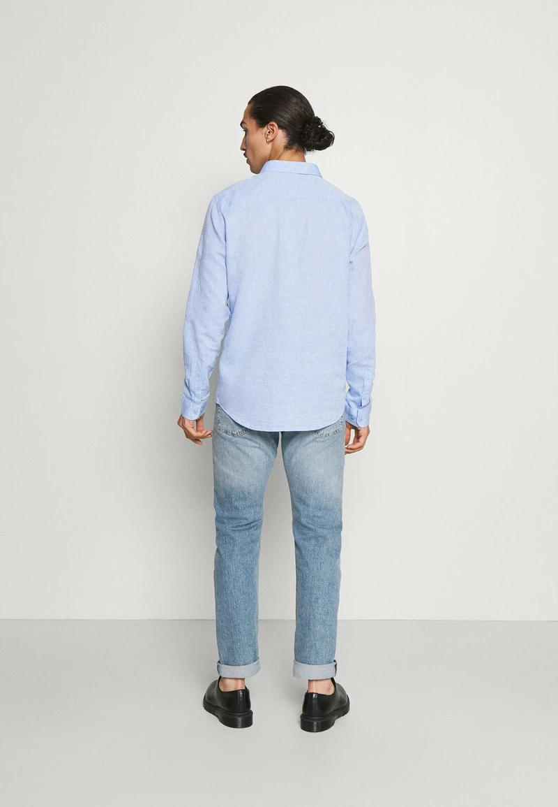 Pier One Hombre Camisa - Mottled Blue - Imagen 3