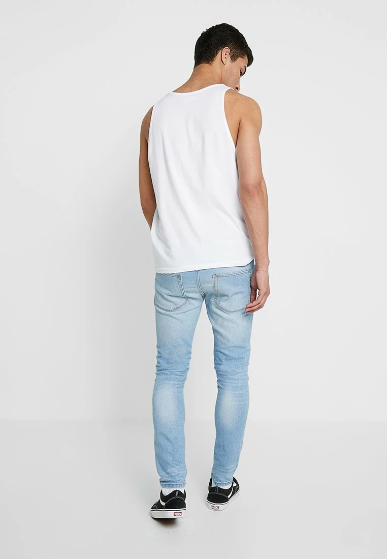 Pier One Vaqueros Slim Fit - Bleached Denim, Hombre - Imagen 3