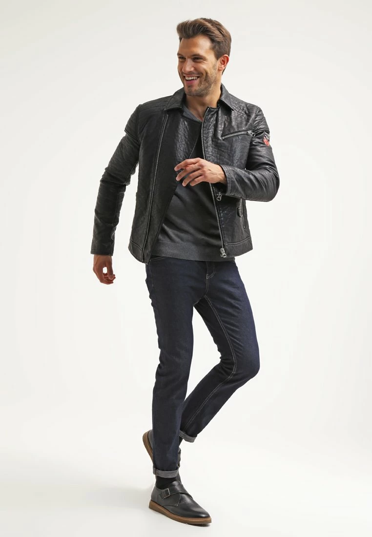 Pier One Hombre Jersey De Punto - Dark Grey Melange - Imagen 2