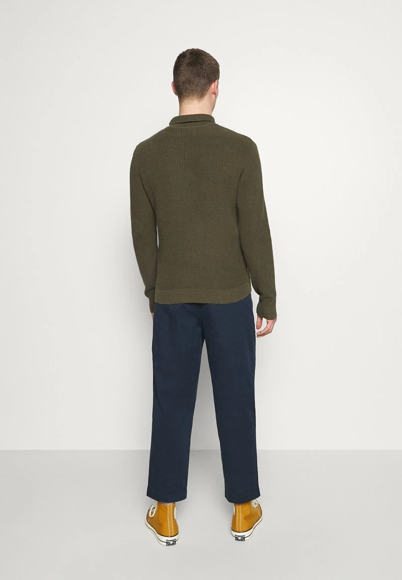 Pier One Hombre Jersey De Punto - Olive - Imagen 3