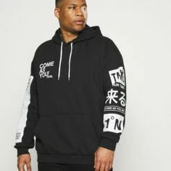 Pier One Sudadera - Black, Hombre