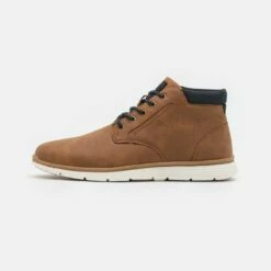 Pier One Hombre Zapatos Con Cordones - Cognac