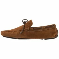 Pier One Hombre LEATHER - Mocasines - Cognac