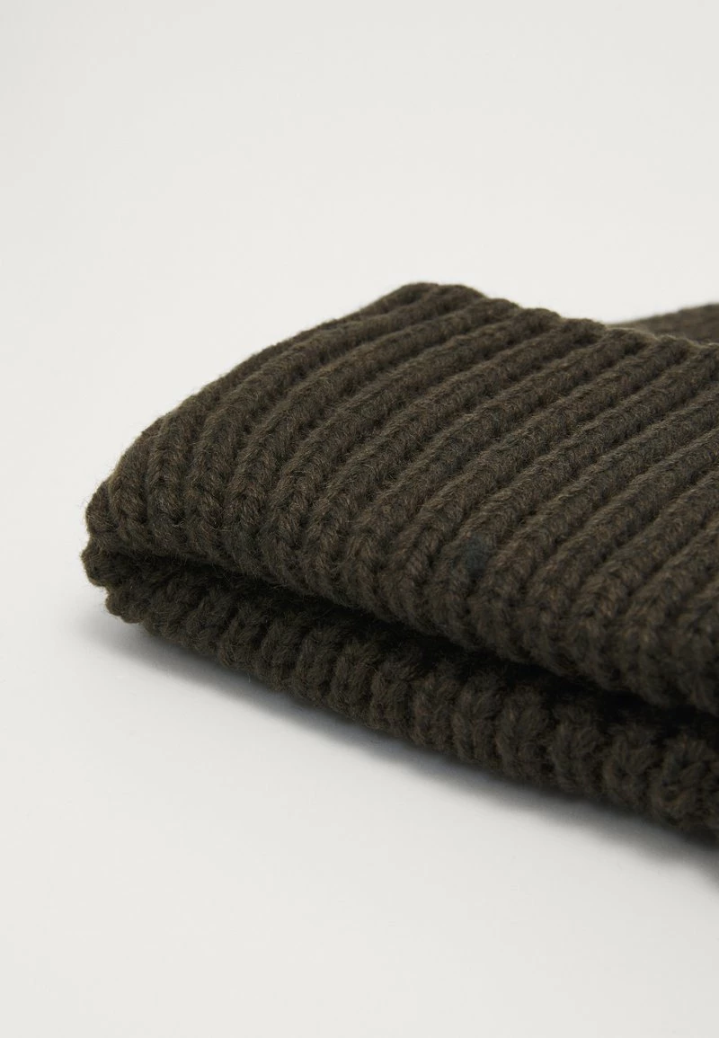 Pier One Unisexo 3 PACK UNISEX - Gorro - Black/grey/khaki - Imagen 3