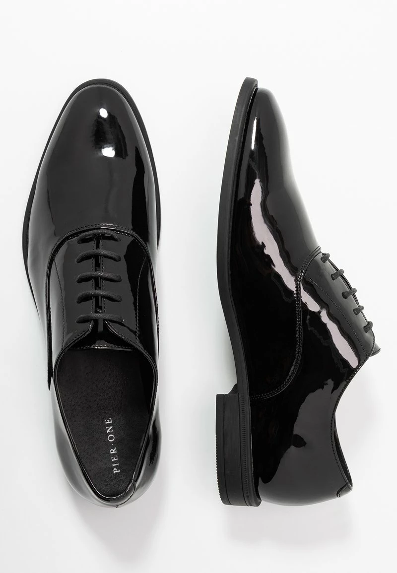 Pier One Hombre Zapatos Con Cordones - Black - Imagen 2