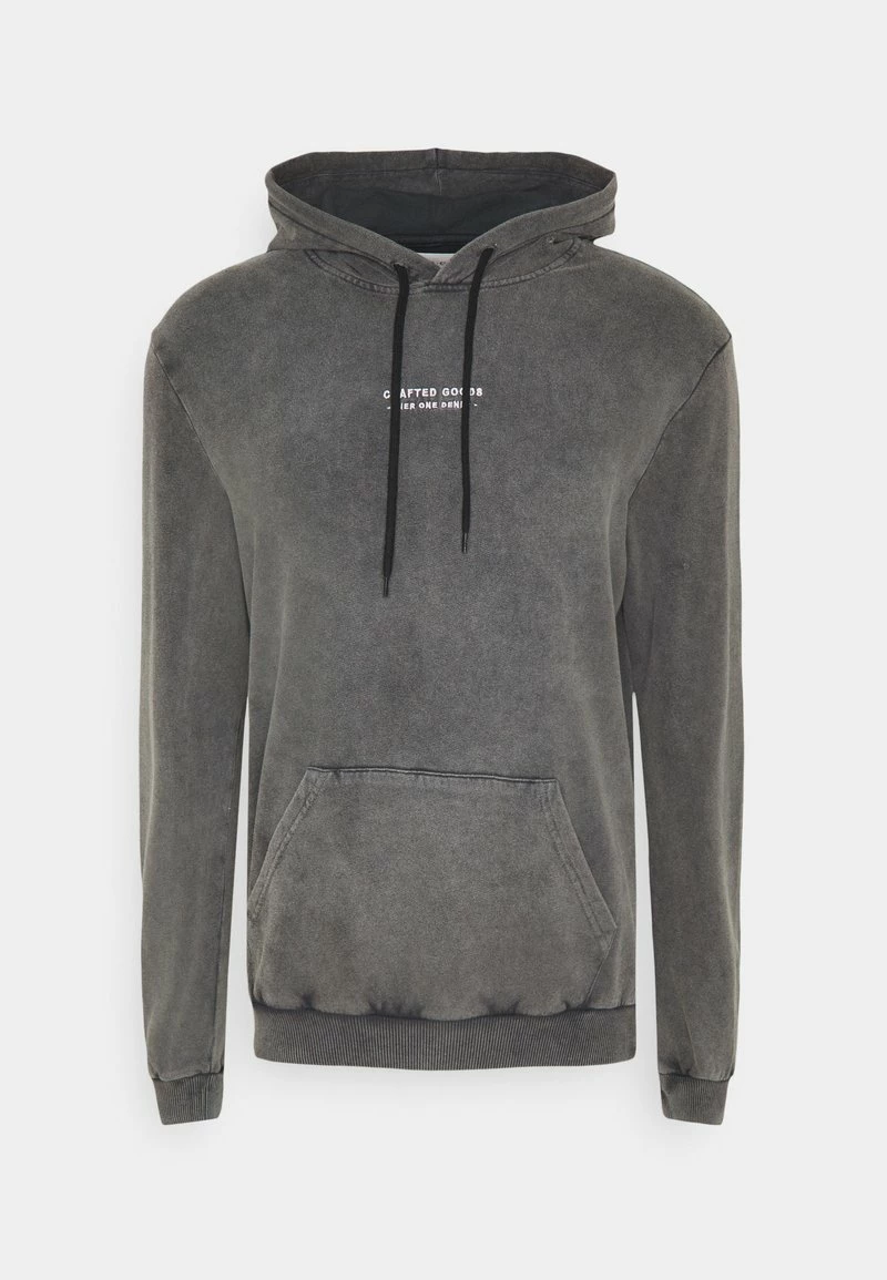 Pier One Hombre Jersey Con Capucha - Black - Imagen 4