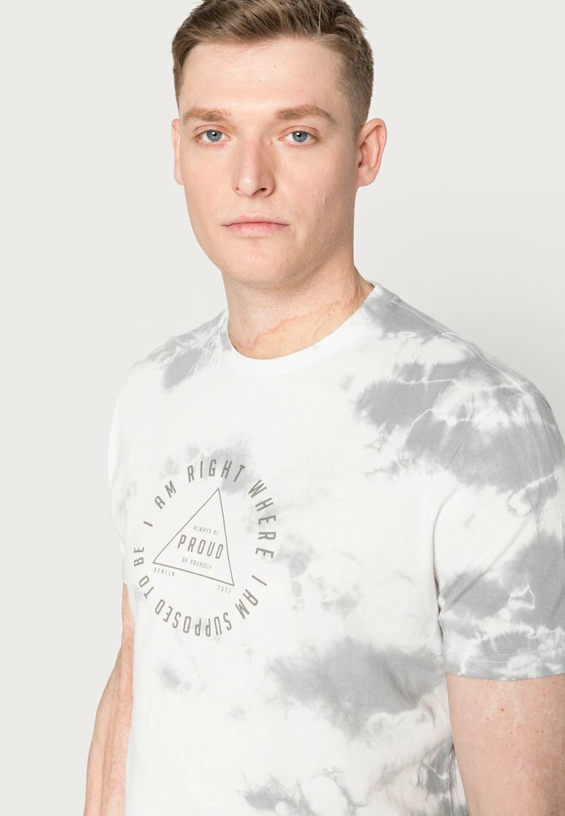 Pier One Hombre Camiseta Estampada - Grey - Imagen 5