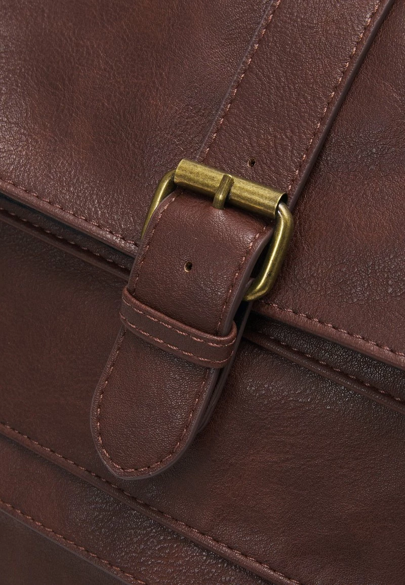 Pier One Unisexo UNISEX - Mochila - Dark Brown - Imagen 4