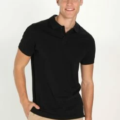Pier One Hombre Polo - Black
