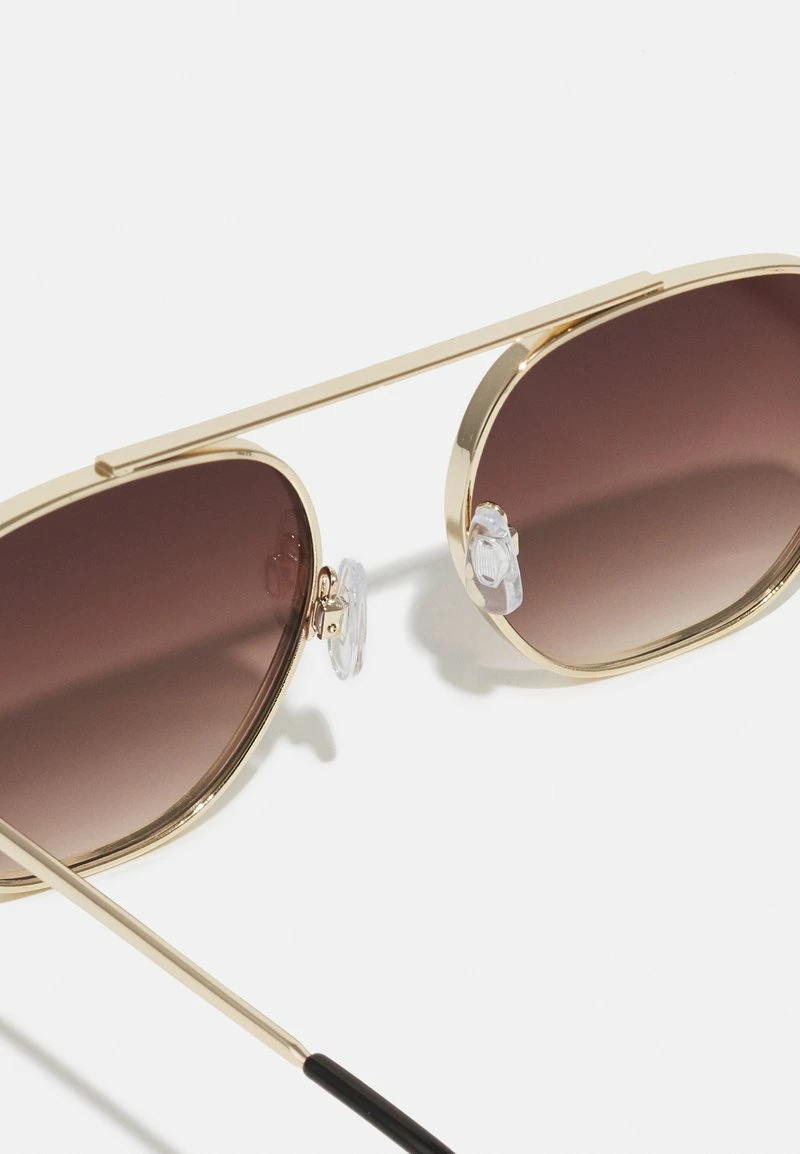 Pier One Unisexo WITH CHAIN SET UNISEX - Gafas De Sol - Brown - Imagen 4