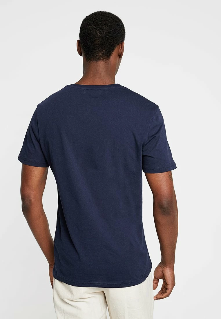 Pier One Hombre Camiseta Estampada - Dark Blue - Imagen 3