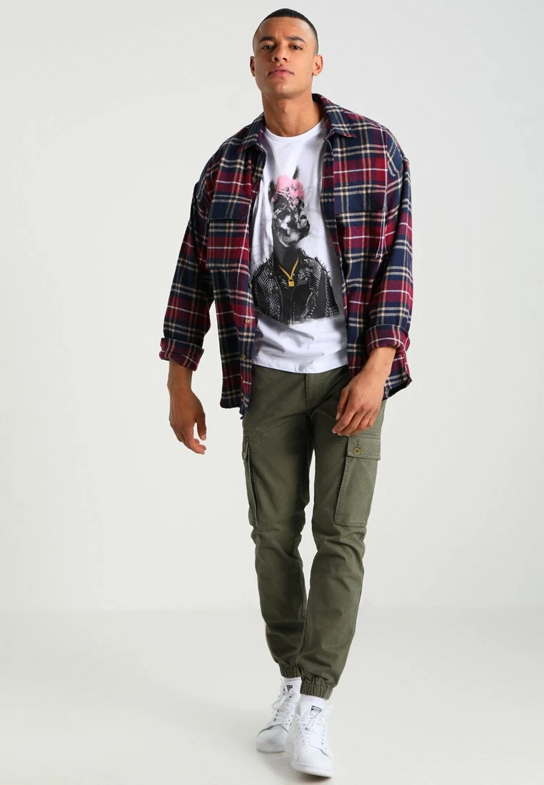 Pier One Hombre Pantalones Cargo - Olive - Imagen 2