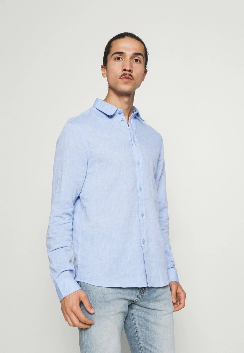 Pier One Hombre Camisa - Mottled Blue