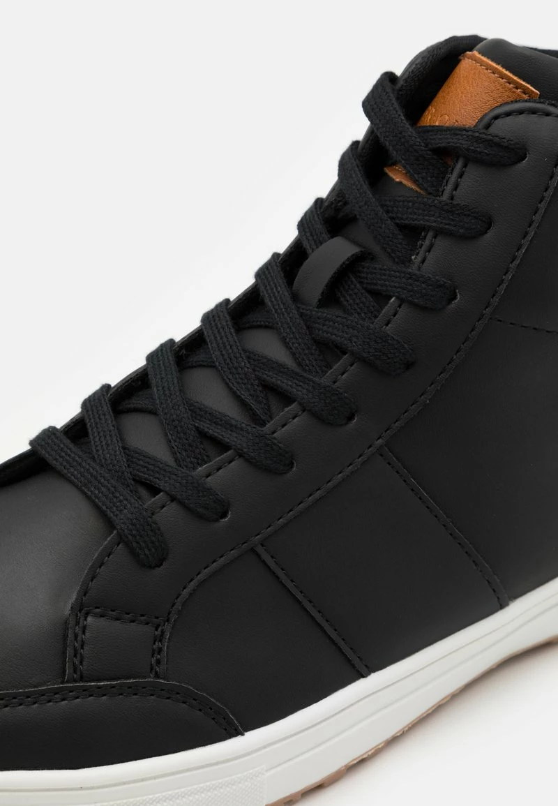 Pier One Hombre Zapatillas Altas - Black/white - Imagen 6