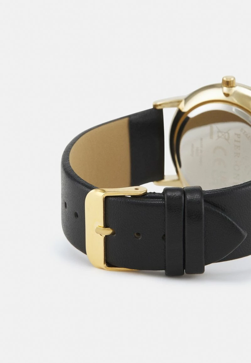 Pier One Unisexo Reloj - Black/gold-coloured - Imagen 2