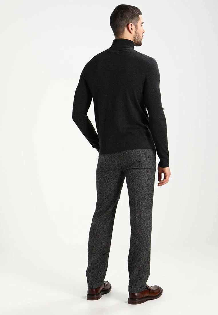 Pier One Hombre Jersey De Punto - Mottled Dark Grey - Imagen 3
