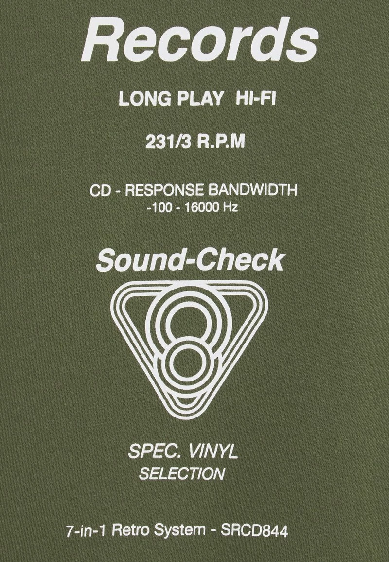 Pier One Hombre Camiseta Estampada - Green - Imagen 7