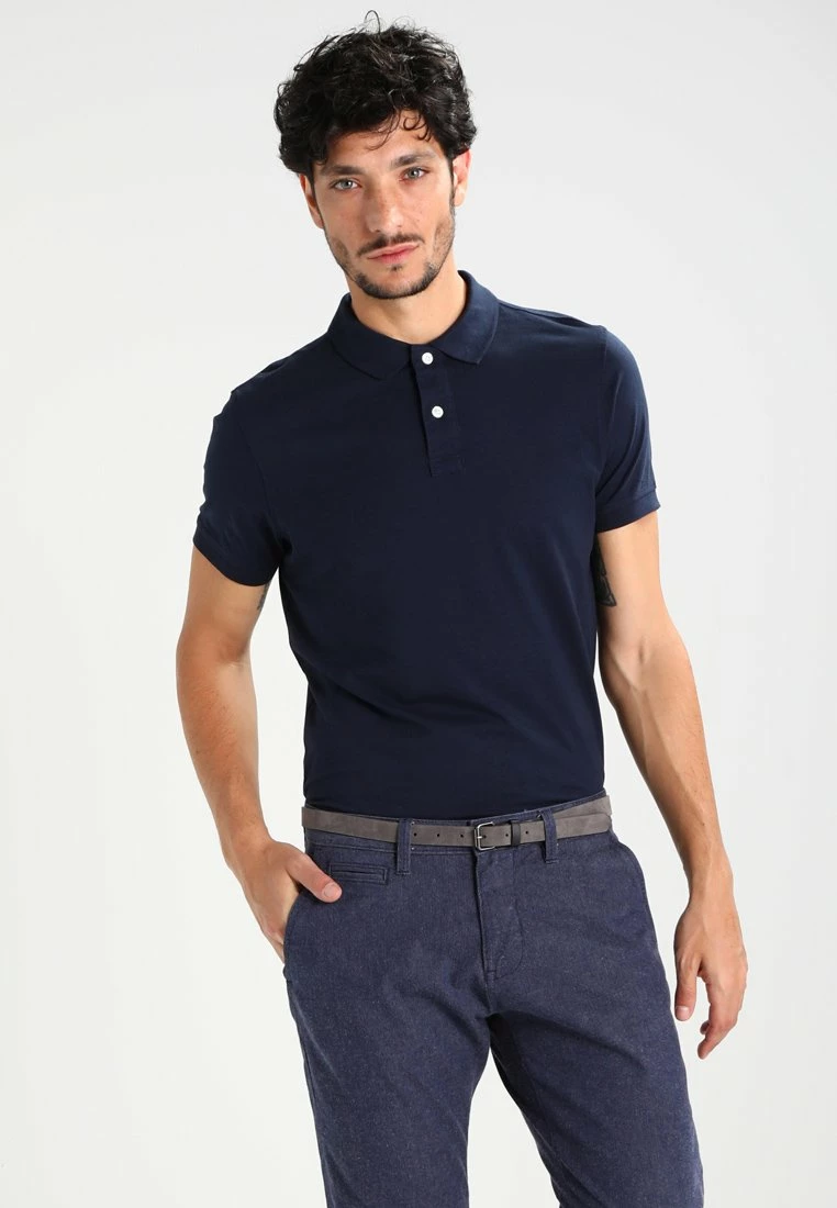 Pier One Hombre Polo - Dark Blue