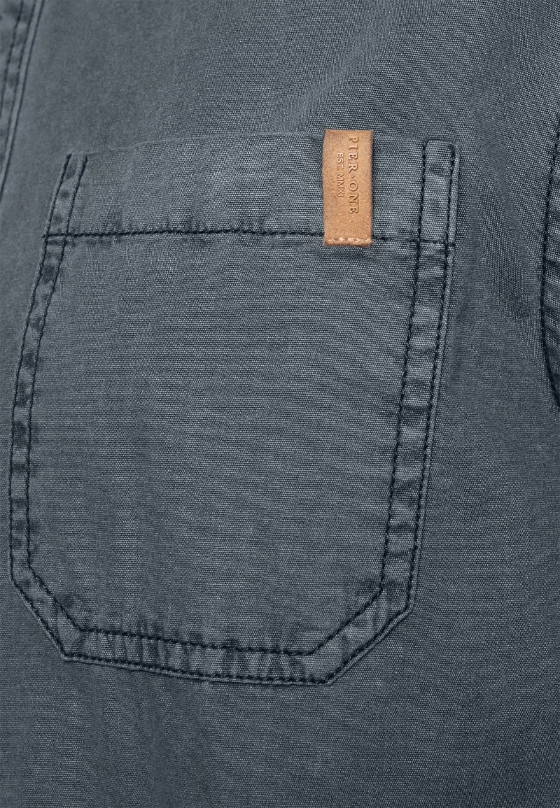 Pier One Hombre Camisa - Blue-grey - Imagen 6