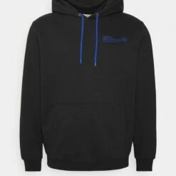 Pier One Hombre Jersey Con Capucha - Black