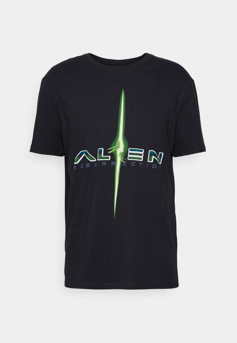 Pier One Hombre Camiseta Estampada - Black - Imagen 6