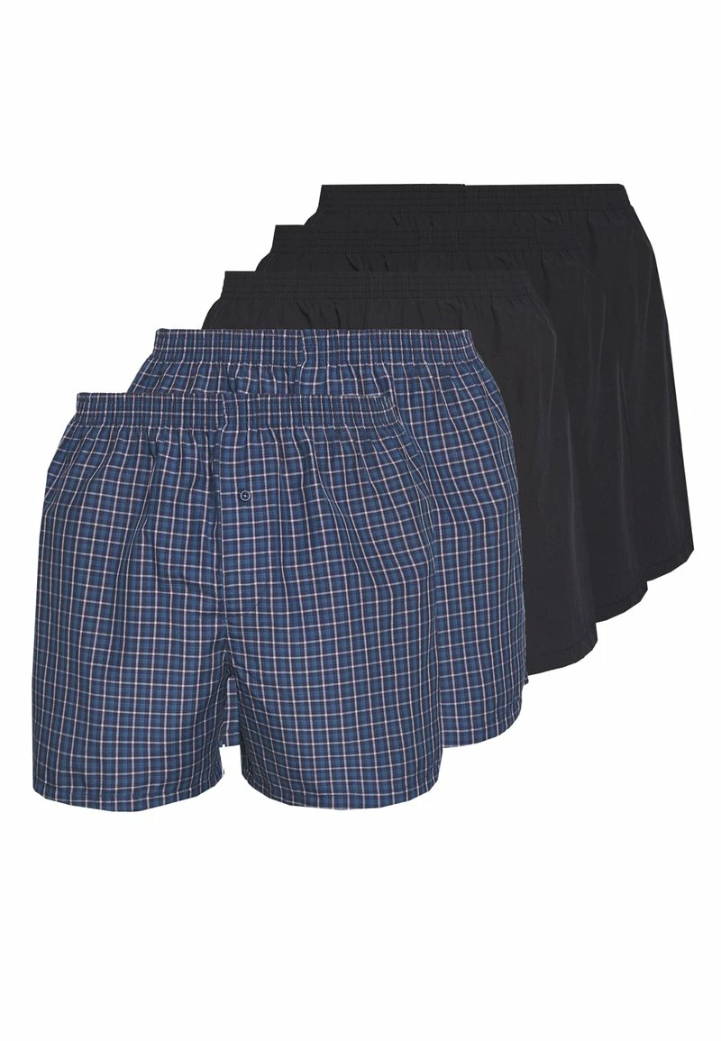 Pier One Hombre 5 PACK - Boxer - Dark Blue/blue - Imagen 5