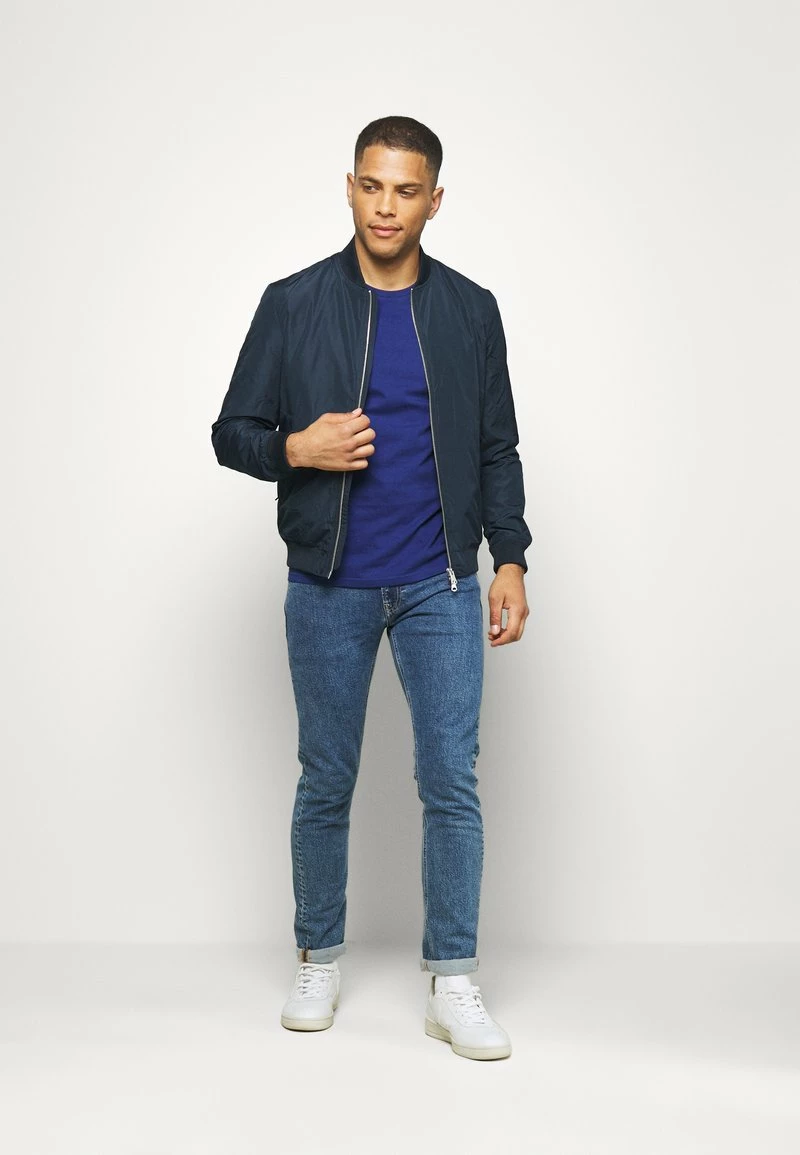 Pier One Hombre Camiseta Estampada - Blue - Imagen 2