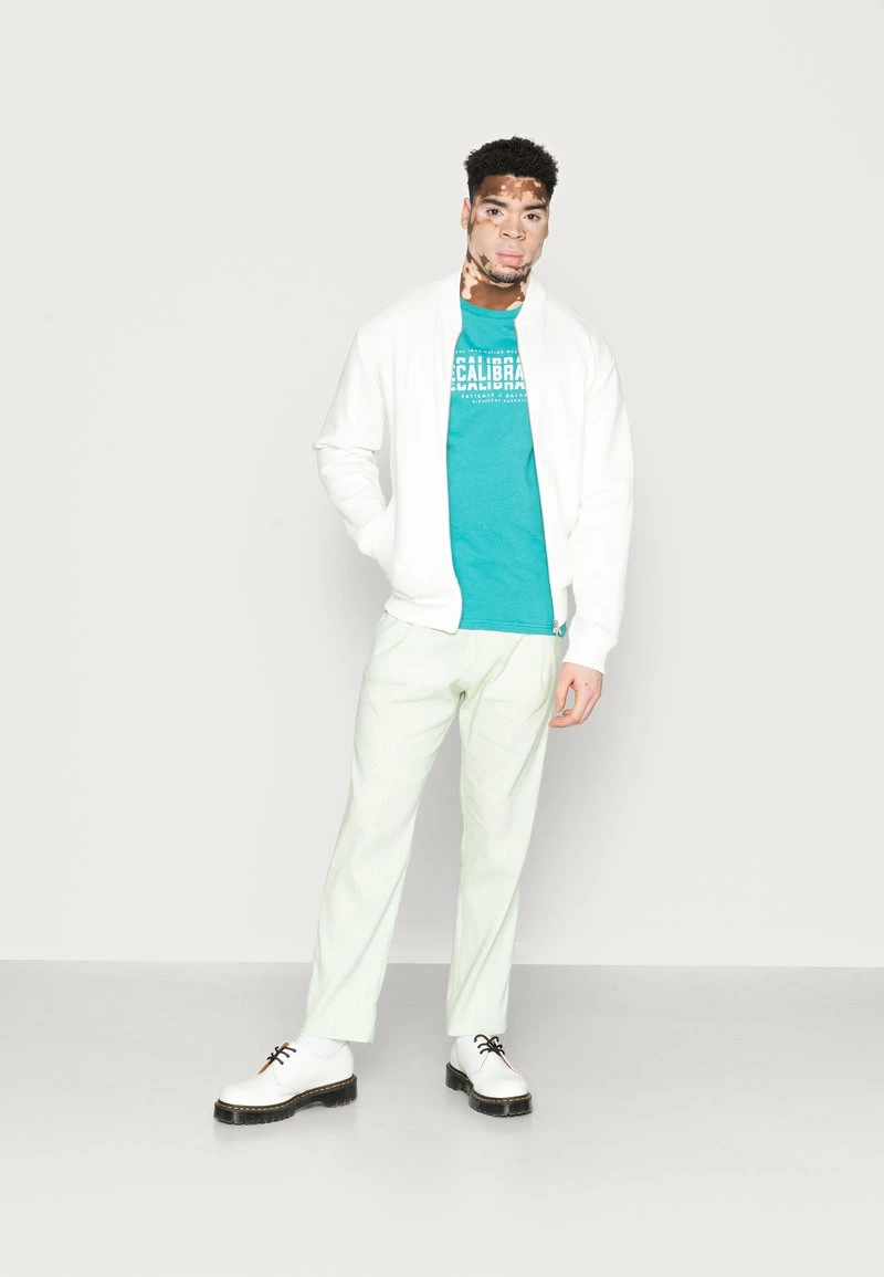 Pier One Hombre RECALIBRATION GRAPHIC TEE - Camiseta Estampada - Blue - Imagen 2