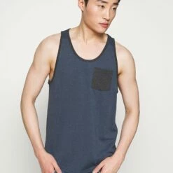 Pier One Top - Mottled Blue, Hombre