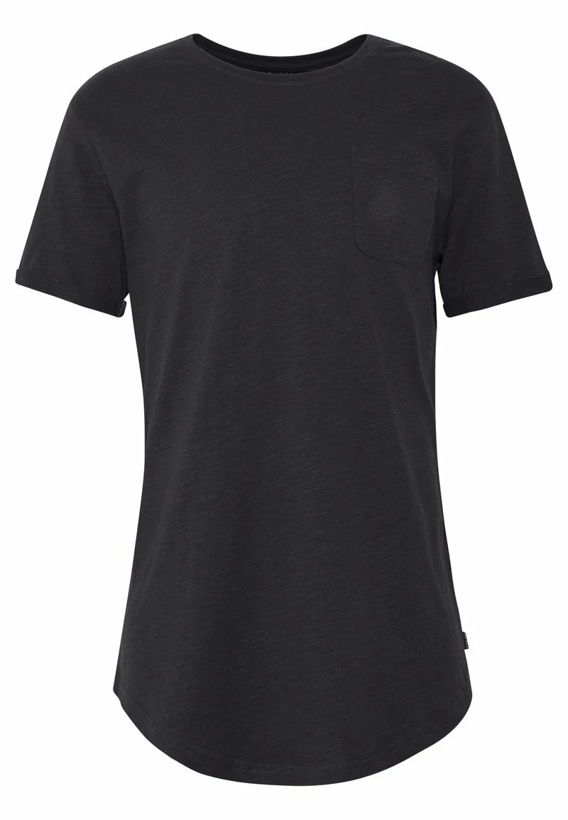 Pier One Hombre Camiseta Básica - Black - Imagen 4