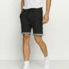 Pier One Hombre Shorts - Mottled Black