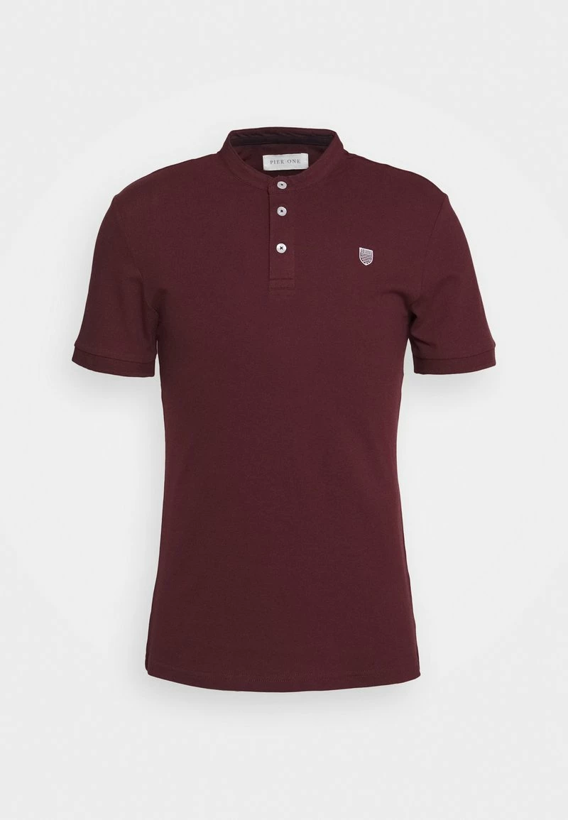 Pier One Hombre Polo - Bordeaux - Imagen 4