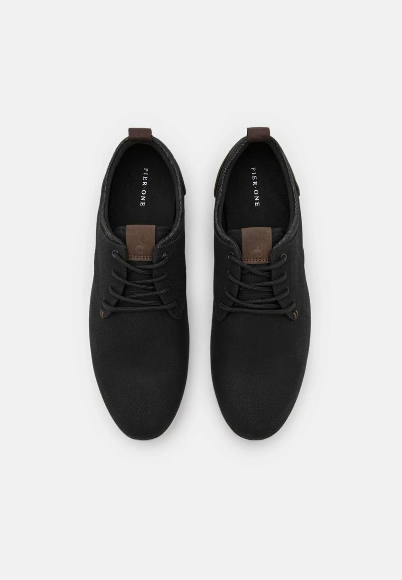 Pier One Hombre Zapatos Con Cordones - Black - Imagen 4