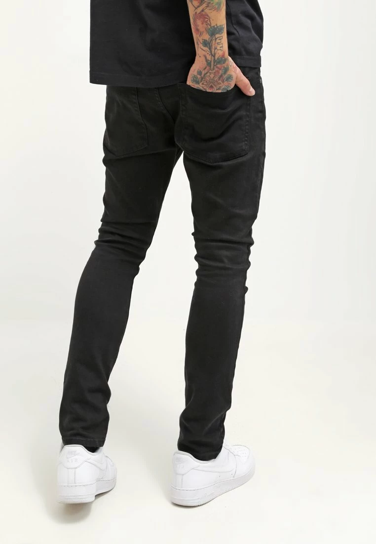 Pier One Hombre Vaqueros Slim Fit - Black Denim - Imagen 3
