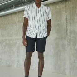 Pier One Hombre 2 PACK - Shorts - Black/olive