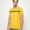 Pier One Camiseta Estampada - Yellow, Hombre